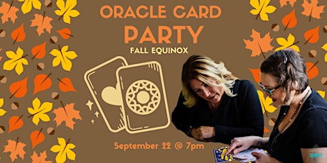 Oracle Card Party - Fall Equinox primary image