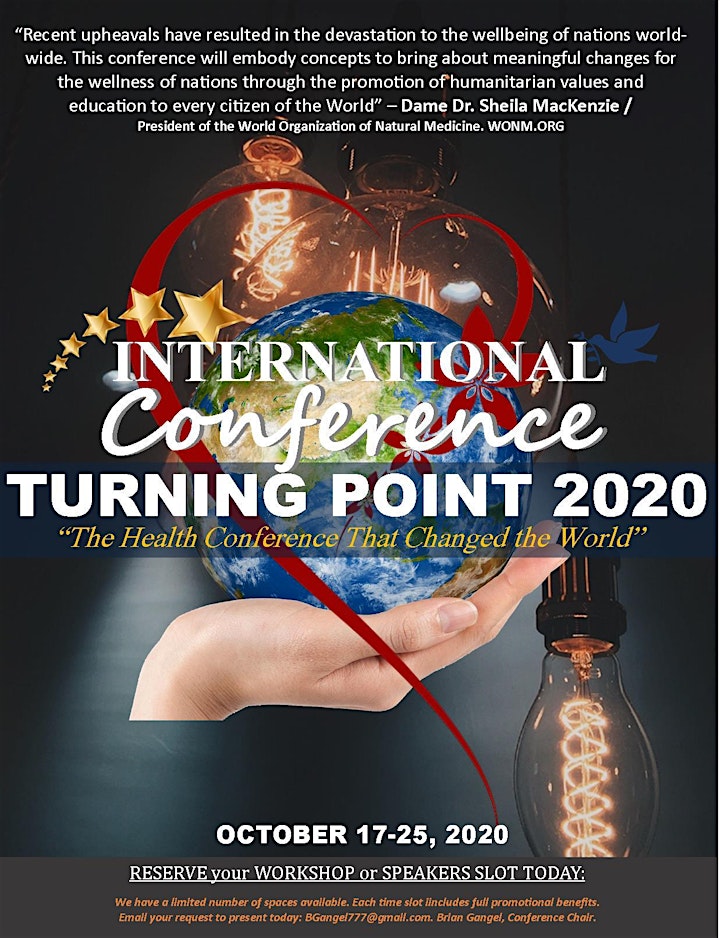 Turning Point 2020 - The Health Conference That Changed the World! image
