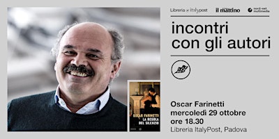 INCONTRI CON GLI AUTORI | Incontro con Oscar Farinetti primary image