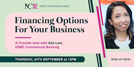 Fireside chat with Ada Lam, HSBC Commercial Banking primary image