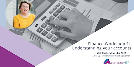 Finance Workshop 1: Understanding your accounts primary image