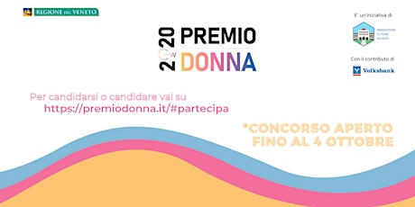 Immagine principale di Concorso Premio Donna dell'anno 2020 