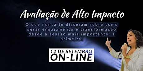 Imagem principal do evento Imersão On-line em Avaliação de Alto Impacto Versão 2.0