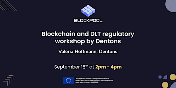 Blockchain and DLT regulatory workshop by Dentons