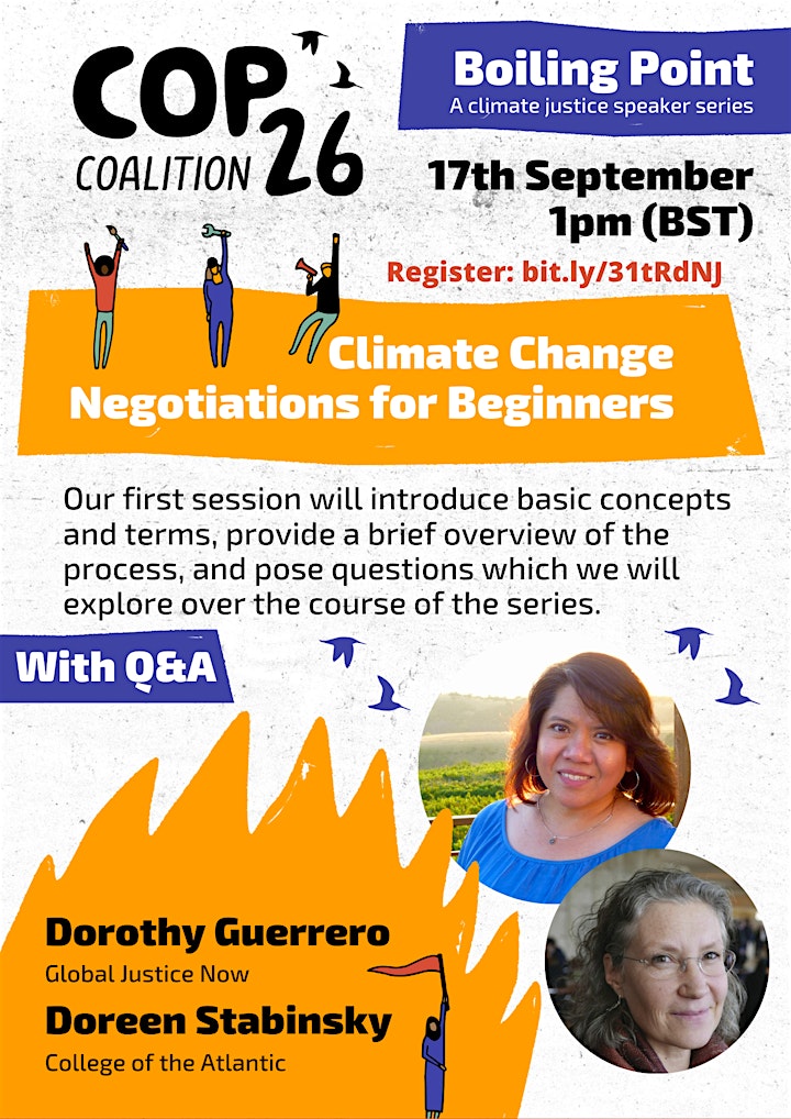 Boiling Point: A COP26 Coalition Speaker Series image