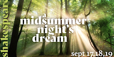 Shakespeare in the Park - A Midsummer Night's Dream primary image