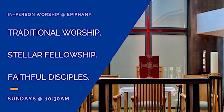 Sunday Morning Worship at Church of the Epiphany-Tempe primary image
