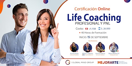 Imagen principal de Certificación Internacional: Life Coaching Profesional y PNL