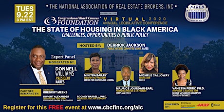 NAREB ISSUES FORUM @CBCF-ALC20 primary image