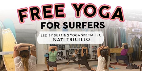 Yoga for Surfers with The Surfboard Warehouse - FREE primary image