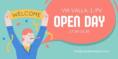 Image principale de OPEN DAY corsi BAMBINI E RAGAZZI-Esquilibrio Teatro