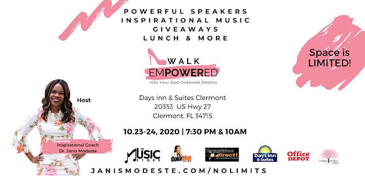 Walk EmPOWERed- NO LIMITS Women's Conference image
