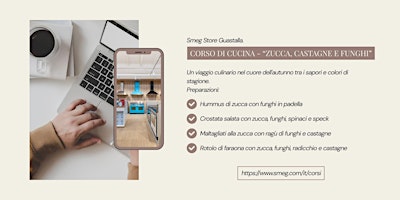 Image principale de Corso di cucina "Zucca, castagne e funghi" - Smeg Store Guastalla