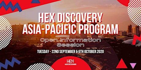 Open Information Session - HEX Discovery Asia-Pacific Program primary image