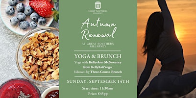 Image principale de Yoga + Brunch at Great Southern Killarney with KellyKaliYoga