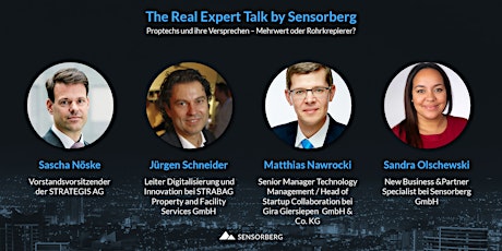 Hauptbild für The Real Expert Talk by Sensorberg