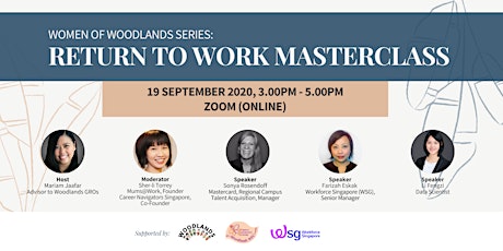 Women of Woodlands Series: Return To Work Masterclass primary image