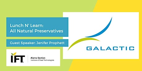 Primaire afbeelding van ALAMO IFT: All Natural Preservatives Webinar Presented by Galactic