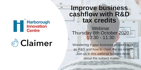 Improve your cashflow with R&D tax credits. primary image