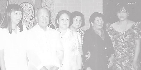 Bienvenido N. Santos  and the PALM Council in DC -- with Noree Briscoe