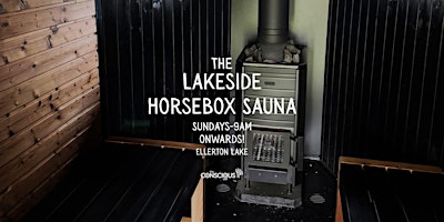 Image principale de Sunday Saunas at Ellerton Lake Horsebox Sauna!