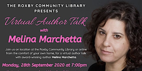 Virtual Author Talk with Melina Marchetta primary image
