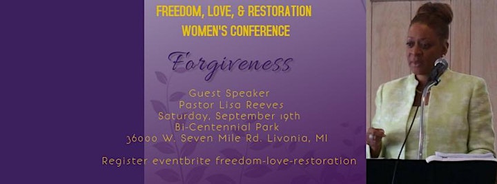 
		Freedom, Love, and Restoration Women's Conference image
