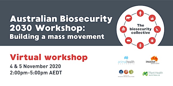 Australian Biosecurity 2030 Workshop