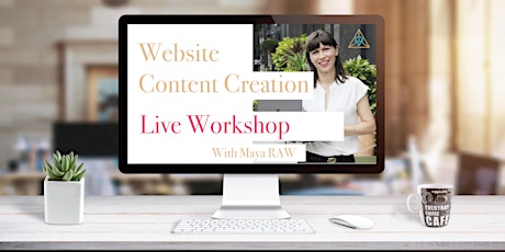 Website Copywriting Live Workshop With Maya RAW  primärbild