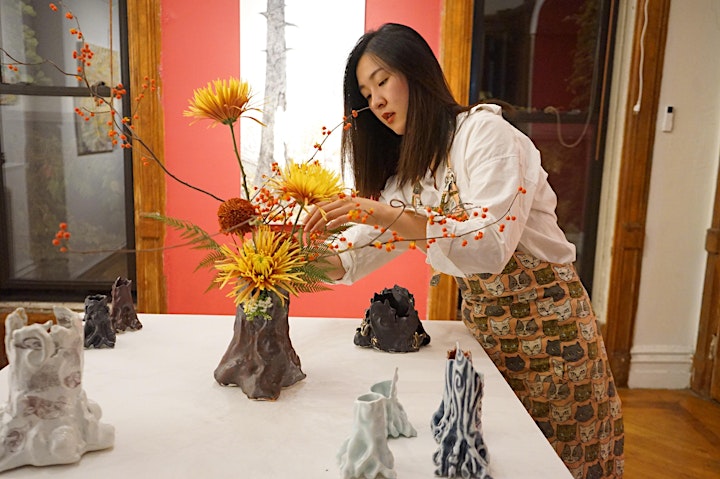
		Modern Ikebana Flower Arrangement Workshop and Tea Tasting image
