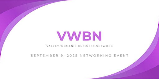 Imagen principal de VWBN Networking Event September 9, 2025