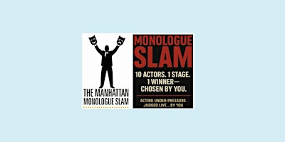 Hauptbild für The Manhattan Monologue Slam