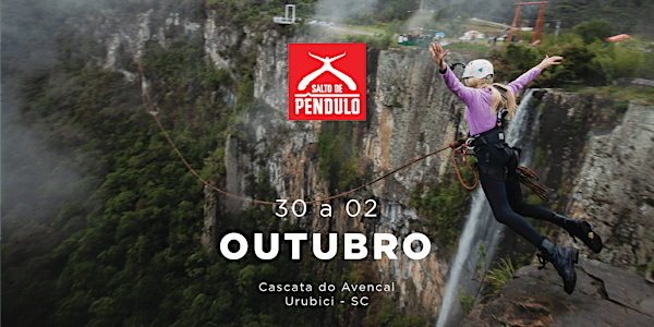 Salto de Pêndulo Natural Extremo | OUTUBRO | Cascata do Avencal - Urubici