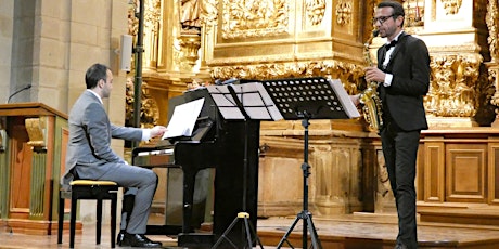 Imagen principal de David Hernando Vitores (saxofón) & Sandro' Bakhuashvili (piano) en Álava