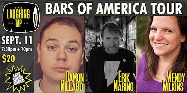 Bars of America Tour w Damon Millard!