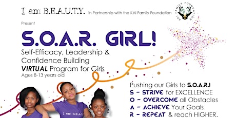 S.O.A.R. Girl! Self-Efficacy, Leadership & Confidence Building primary image