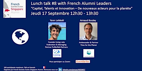 Lunch talk #8 with French Alumni Leaders primary image