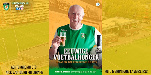 Boekpresentatie voetbalbiografie Hans Lamens 'Eeuwige voetbalhonger'
