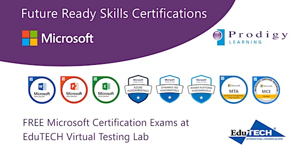 Microsoft Certifications Virtual Testing Lab - EduTECH 9th Nov