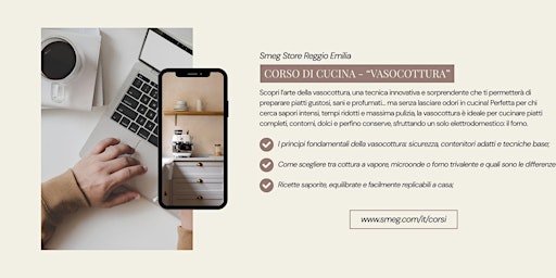 Image principale de Copia di Corso di cucina: "Vasocottura" - Store Reggio Emilia