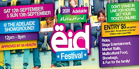 Adelaide Multicultural Eid Festival 2020 primary image