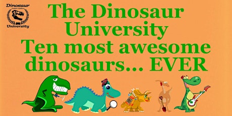The Top Ten Most Awesome Dinosaurs primary image