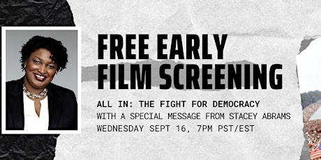 ALL IN: THE FIGHT FOR DEMOCRACY free online documentary screening primary image