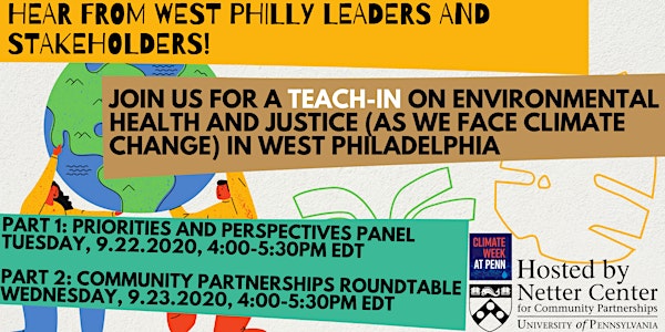 Climate Week  | West Philadelphia Teach-In