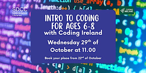 Introduction to Coding with Coding Ireland primary image