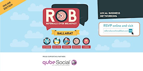 Online Edition: Ballarat - Referrals over Breakfast (RoB) primary image