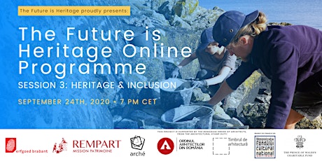 Primaire afbeelding van The FisH Online Programme - Online Session 3: Heritage & Inclusion