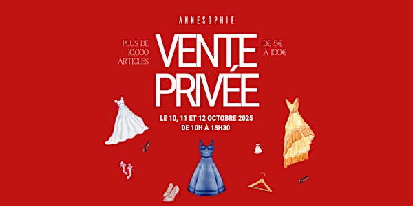Vente Privée - Octobre 2025