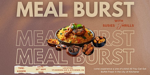 Image principale de MEAL BURST By Susiesthrills