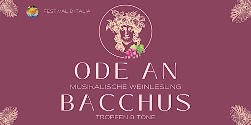 Image principale de Ode an Bacchus